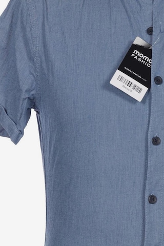 HOLLISTER Button Up Shirt in XS in Blue