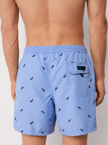 CALZEDONIA Regular Badeshorts in Blau