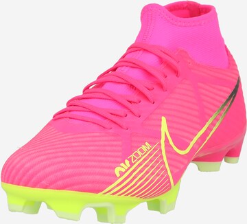 NIKE - Zapatillas de fútbol 'Mercurial' en rosa: frente