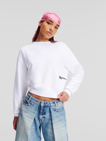 KARL LAGERFELD JEANSSweater majica - bijela boja