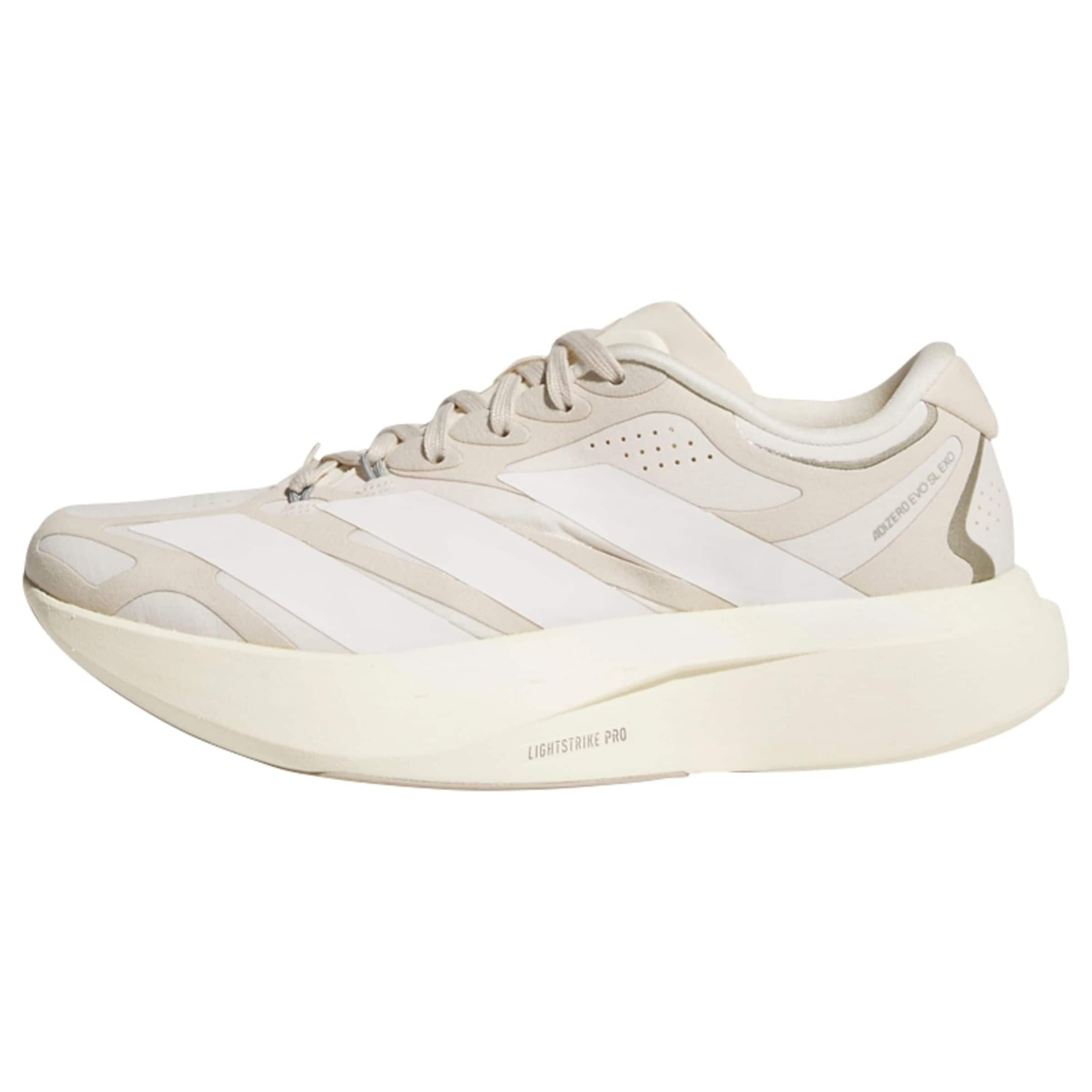 ADIDAS PERFORMANCE Běžecká obuv 'Adizero EVO' – béžová: přední strana