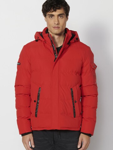 KOROSHI Winter Jacket in Red