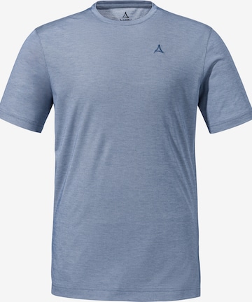 T-Shirt fonctionnel 'Galerne' Schöffel en bleu : devant