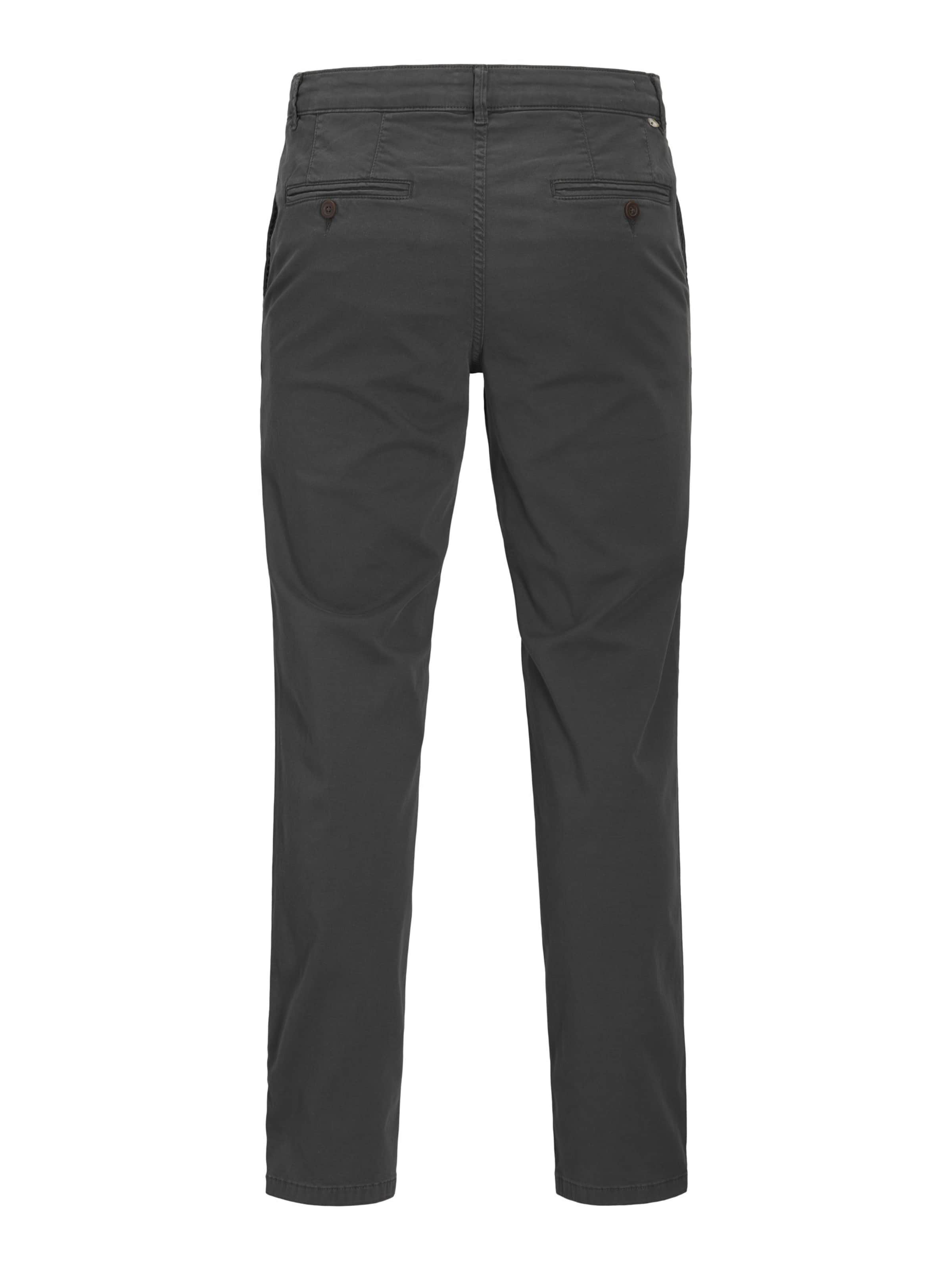 JACK & JONES - regular Pantalón chino en gris