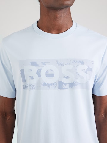 BOSS Футболка 'Globe' в Синий
