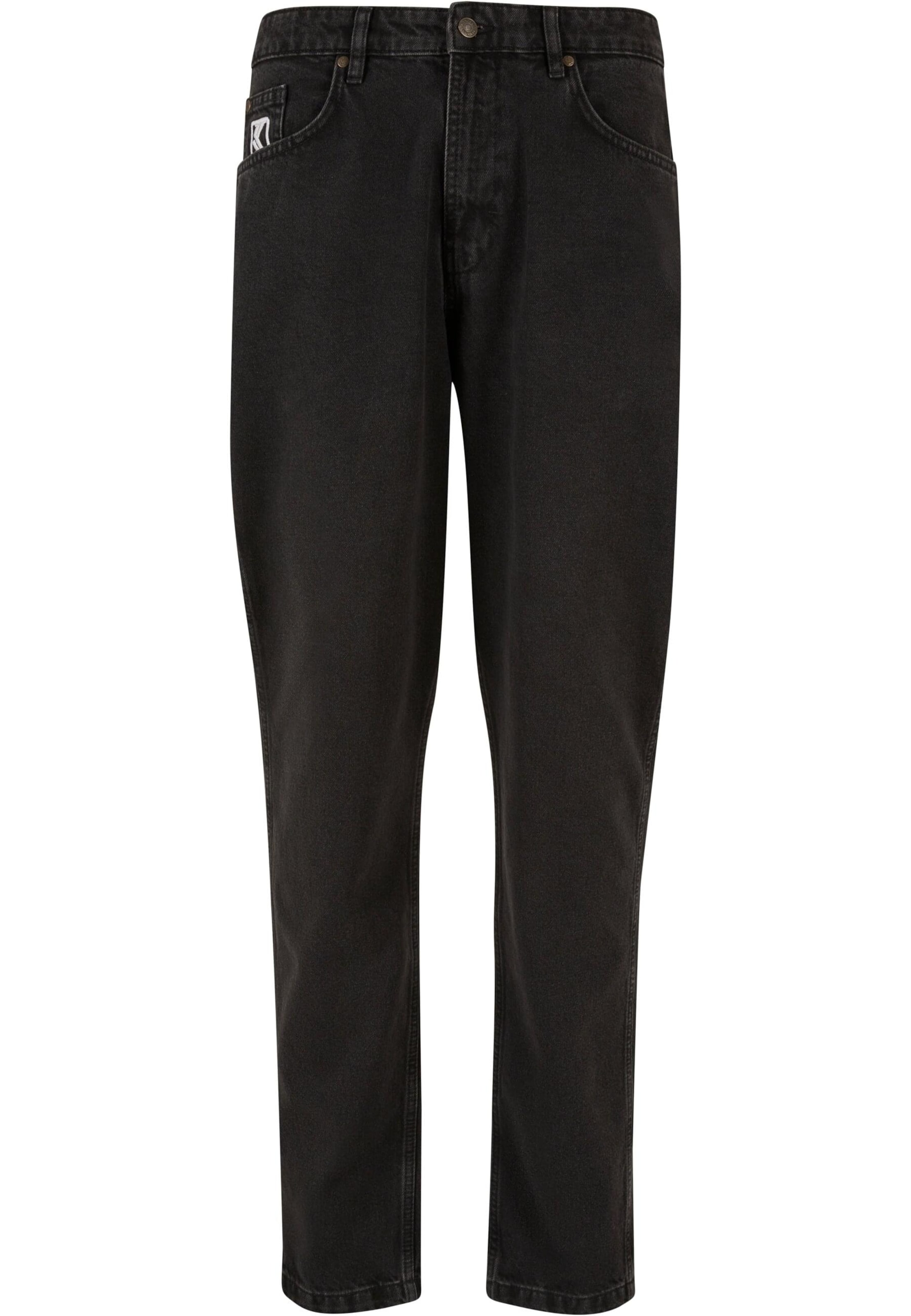 Karl Kani Tapered Farkut värissä musta: etupuoli