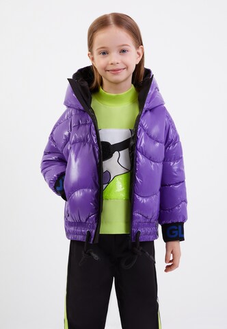 Gulliver Between-Season Jacket in Purple: front