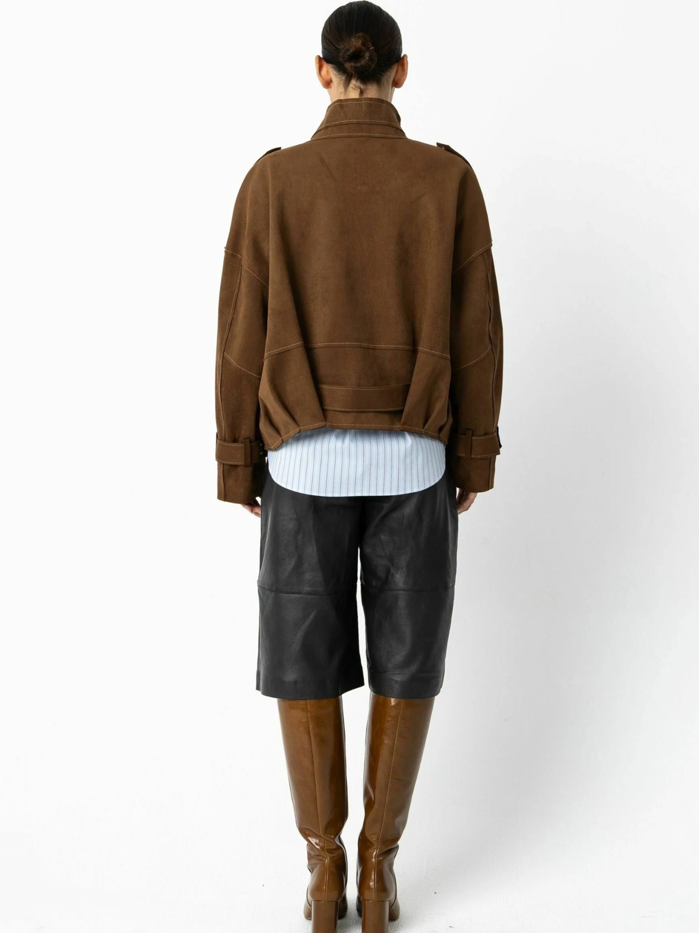 Coster Copenhagen Átmeneti dzseki ' Short ' - barna