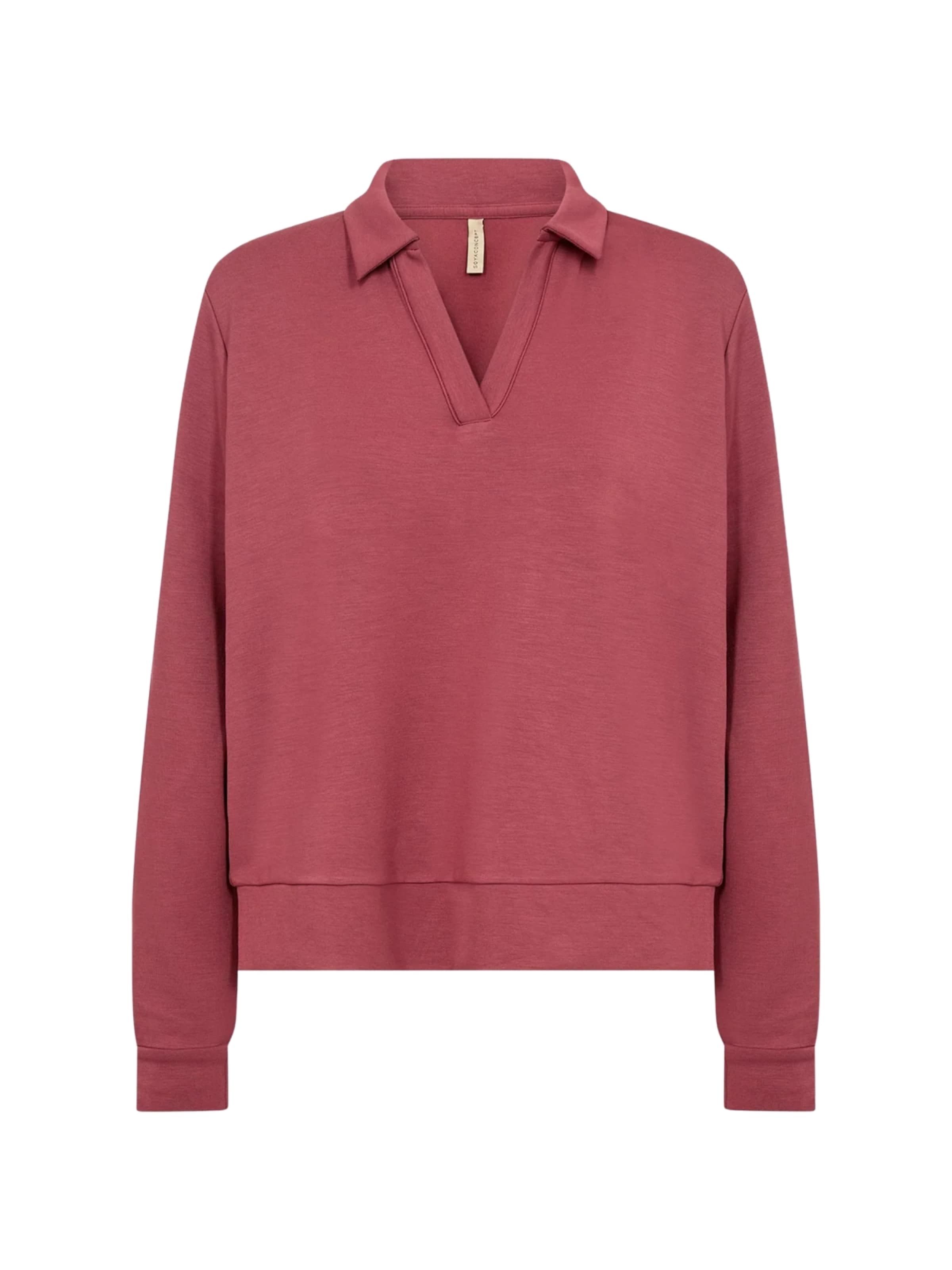 Sweat-shirt 'Banu' Soyaconcept en rouge : devant