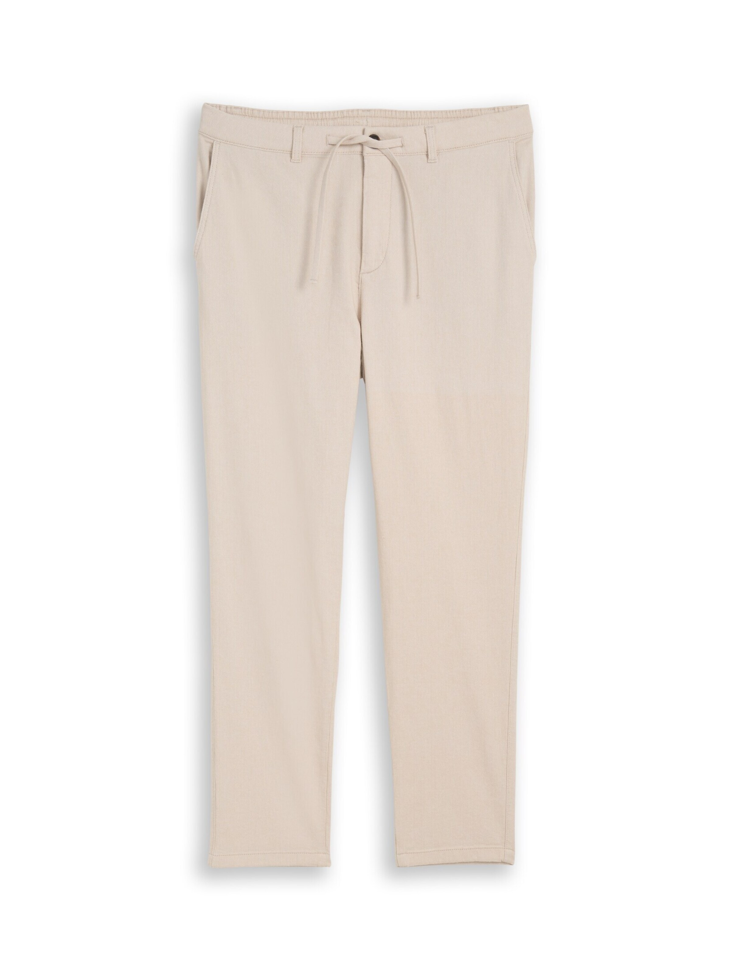 TOM TAILOR Chino trousers in Beige: front