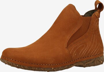 EL NATURALISTA Booties in Brown: front