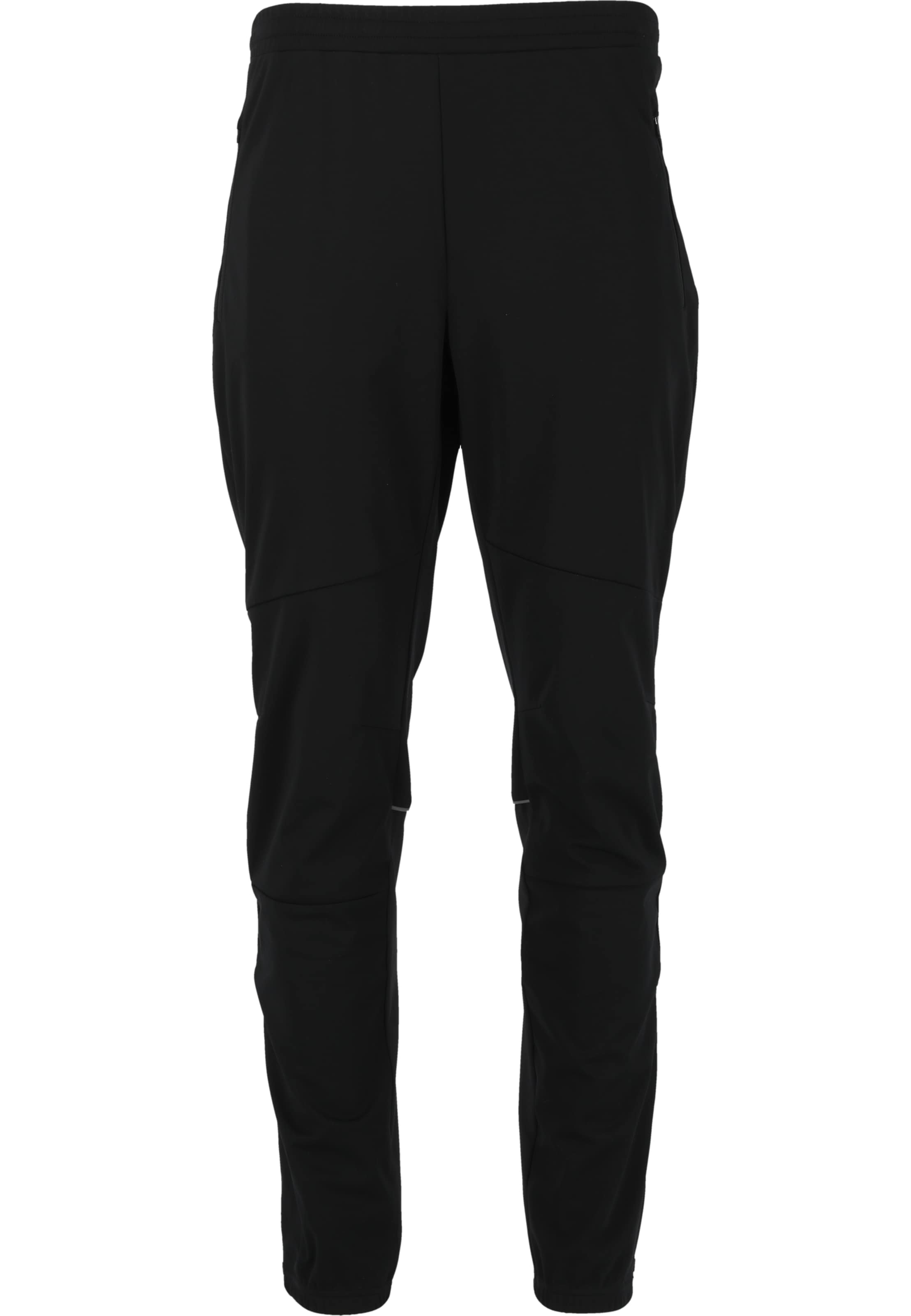 ENDURANCE Regular Outdoorhose 'Lincoln' in Schwarz: Vorderseite