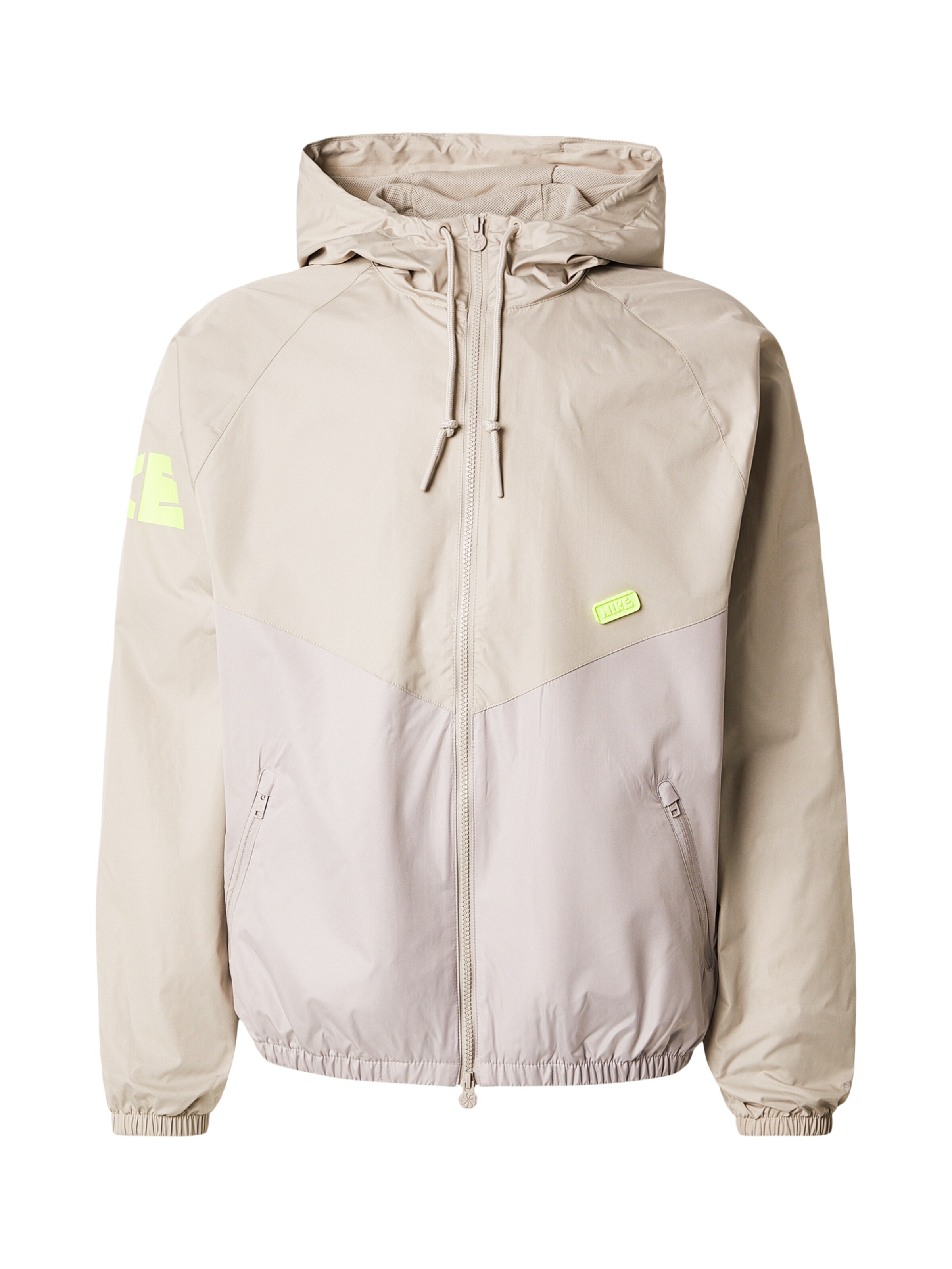 Nike Sportswear Välikausitakki värissä beige / kitti / limetti / musta, Tuotenäkymä