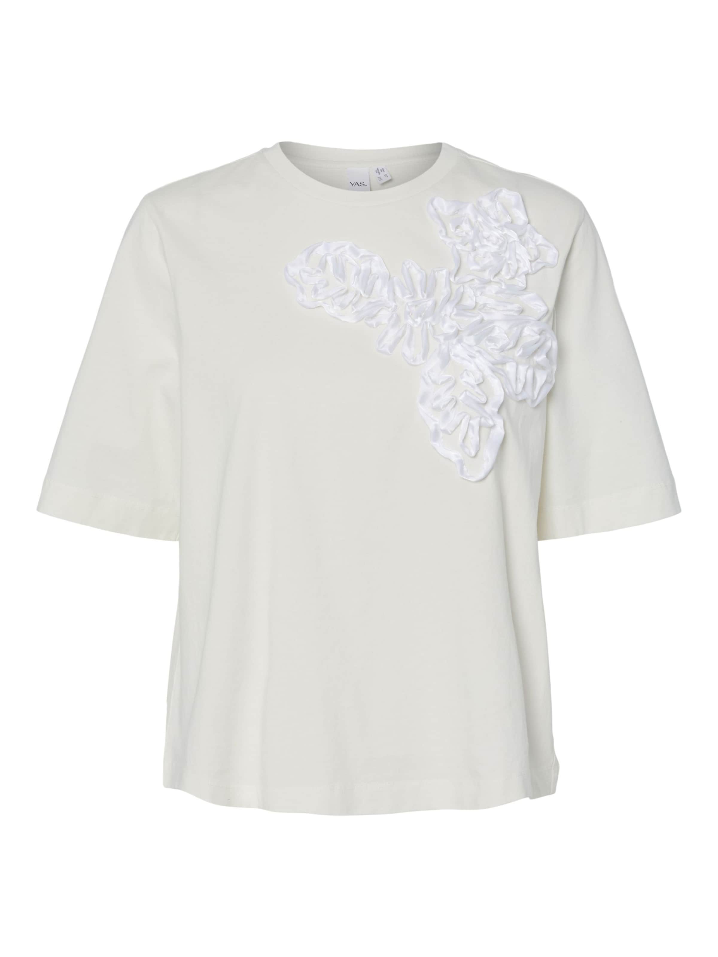 T-shirt 'YASVisely' YAS en blanc : devant
