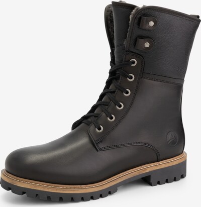 Travelin Lace-Up Boots 'Holm ' in Black, Item view