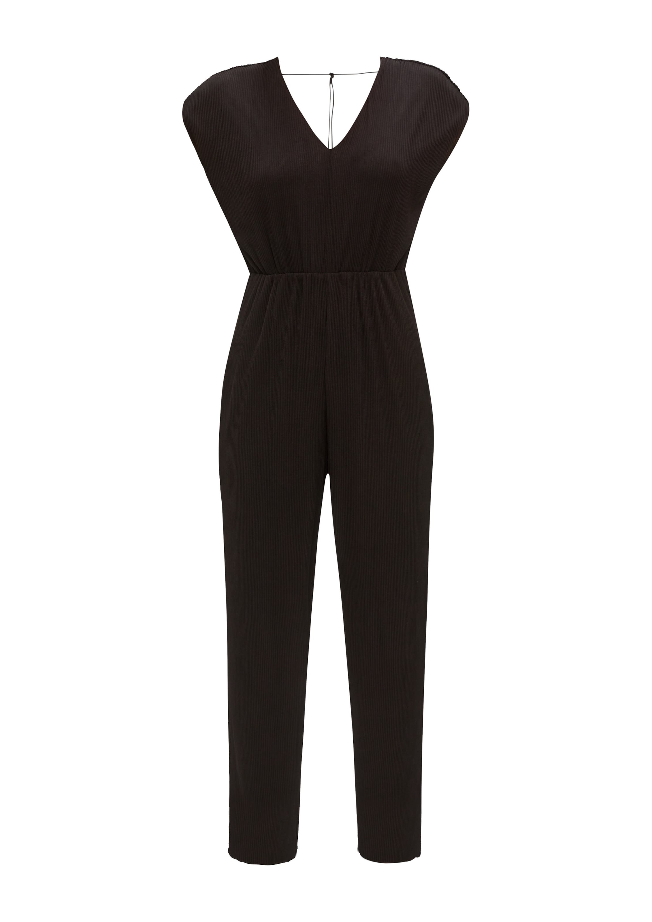 s.Oliver Jumpsuit in Black: front