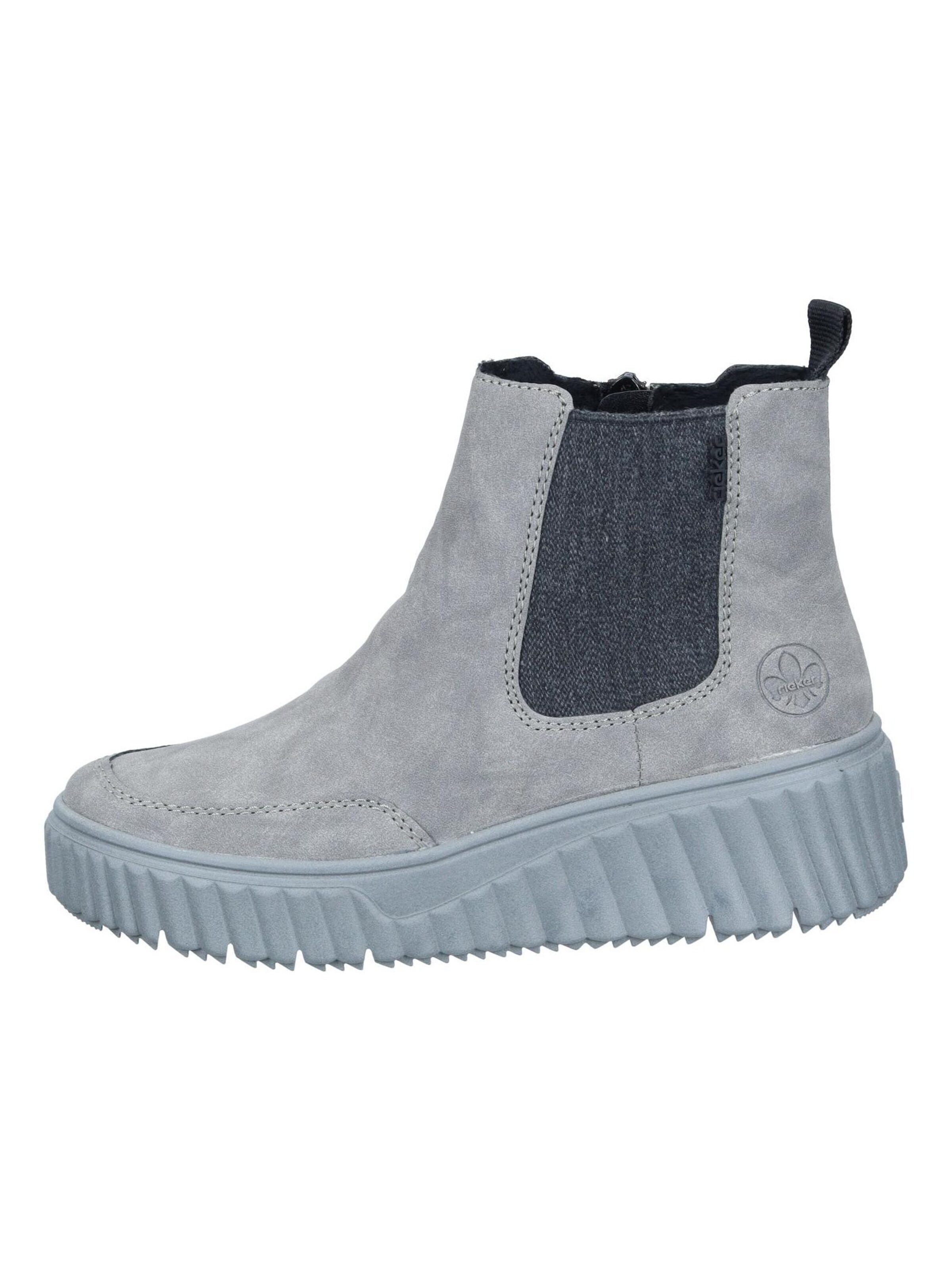 Bottines Rieker en gris