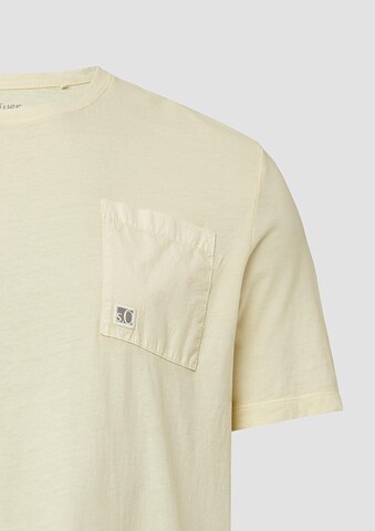 s.Oliver T-Shirt in Gelb
