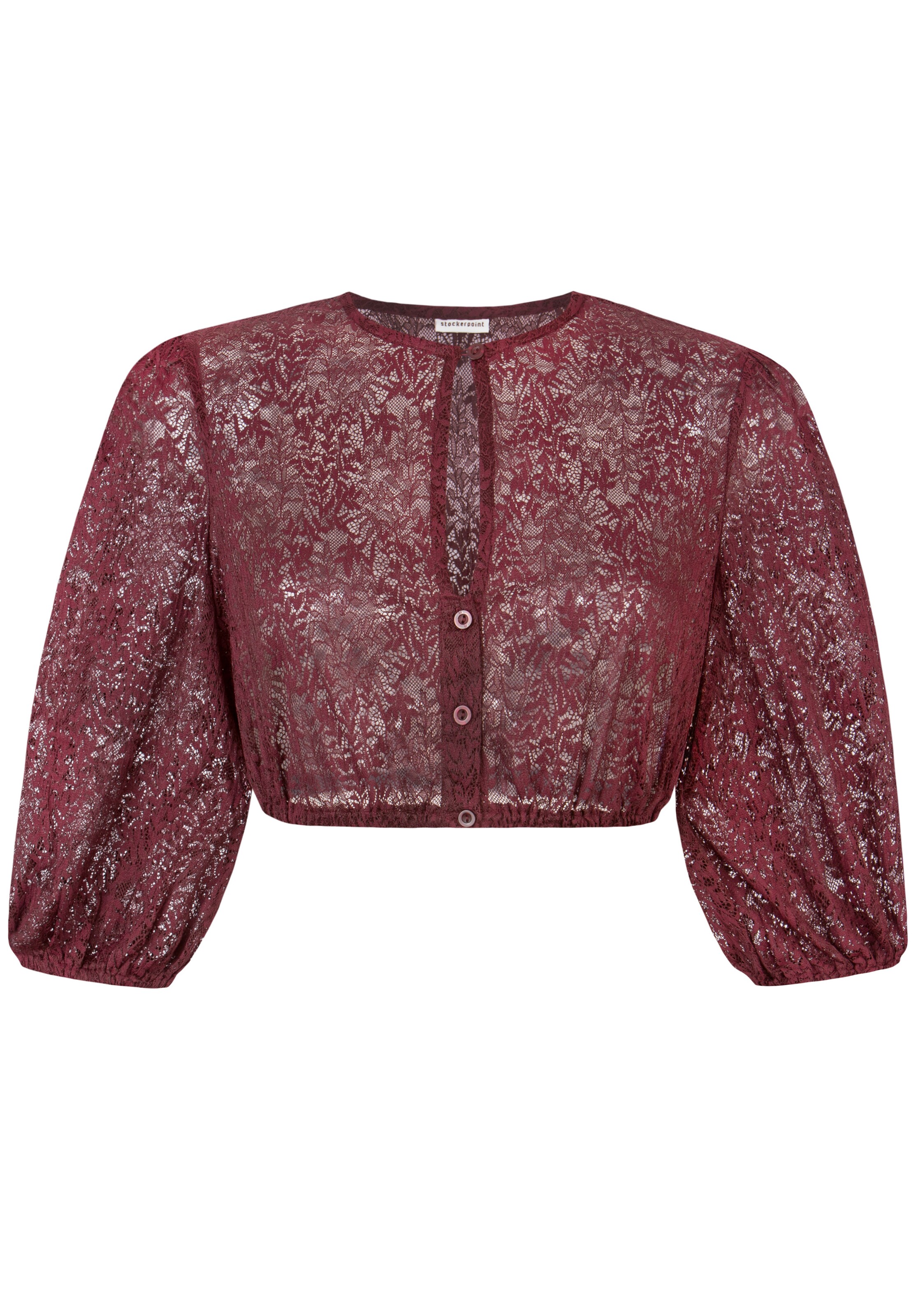 STOCKERPOINT Traditional blouse 'Rachel' in Red: front