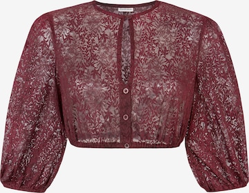 STOCKERPOINT Dirndlbluse 'Rachel' in Rot: Vorderseite
