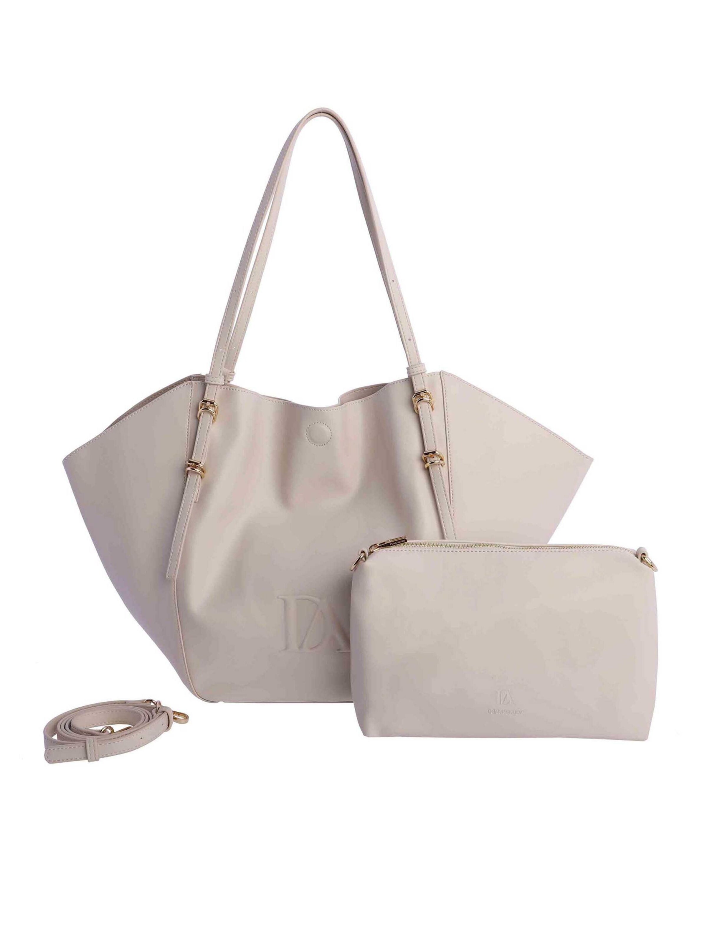 Don Algodon - Shopper 'Onient' en blanco: frente