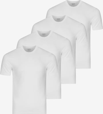 Ragman Undershirt 'Basic' in White: front