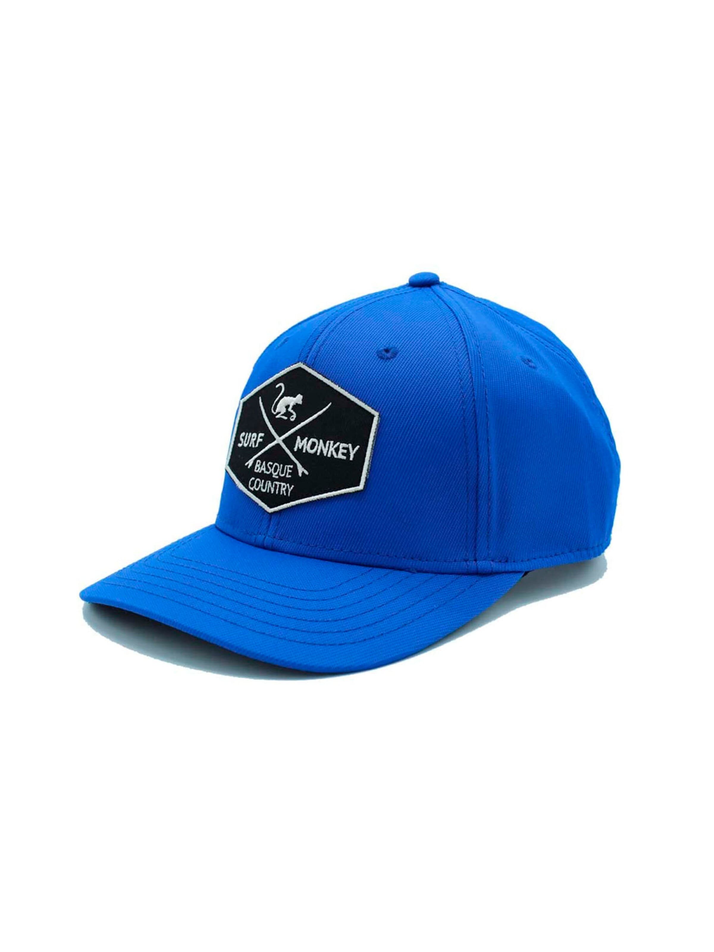 Surf Monkey - Boné desportivo em azul: frente