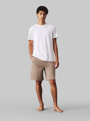 Calvin Klein Underwear Pyjamahose in Braun