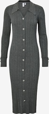 YAS Neulemekko 'YASMIQLO' värissä harmaa: etupuoli