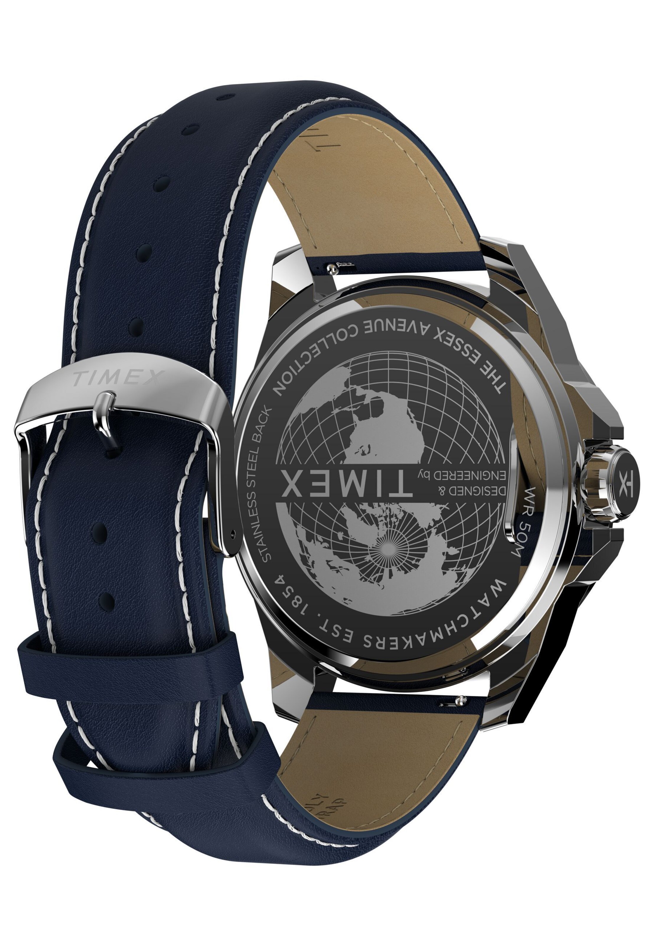 TIMEX Analog watch 'Essex' in Silver