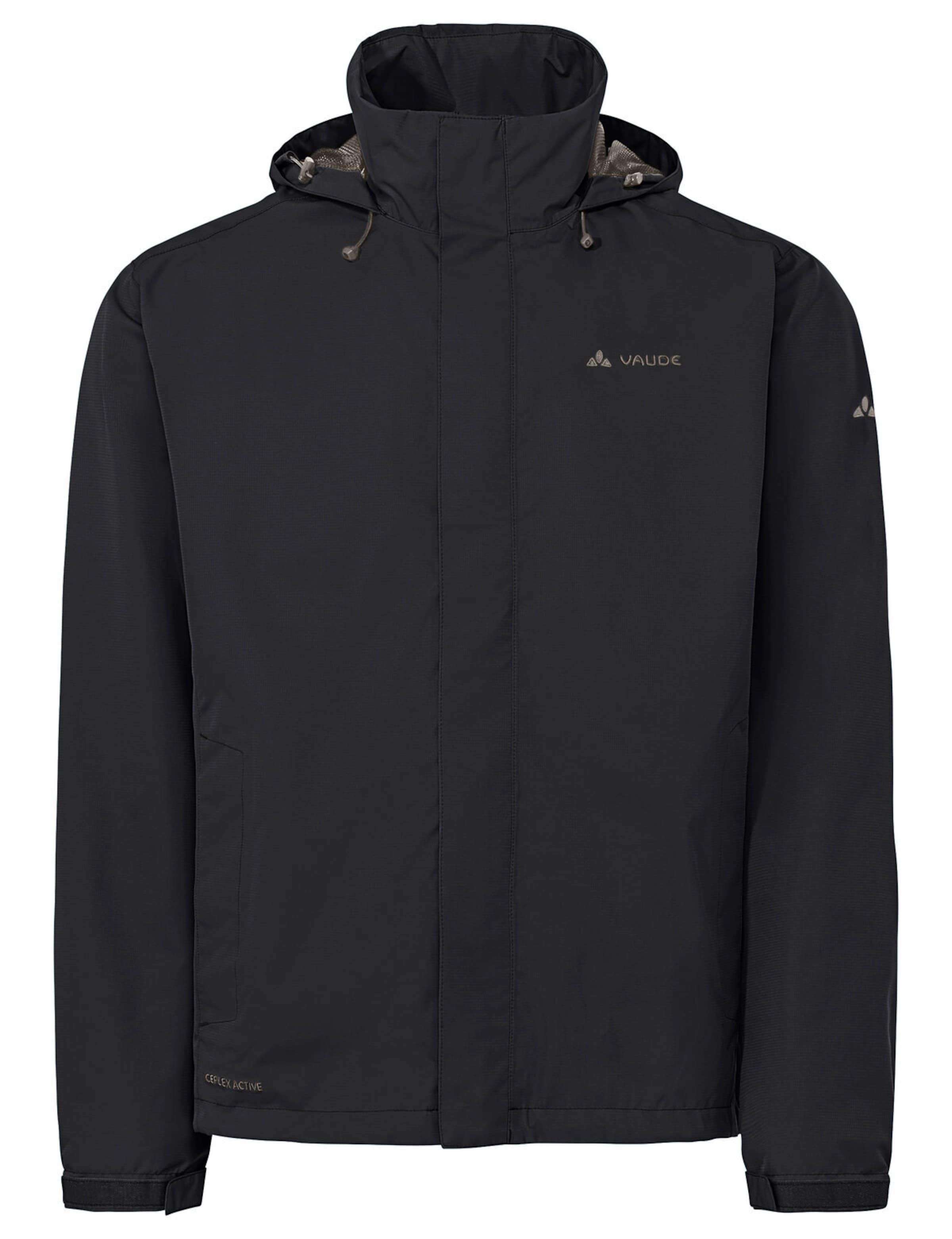 VAUDE Outdoor jacket 'Escape' in Black: front