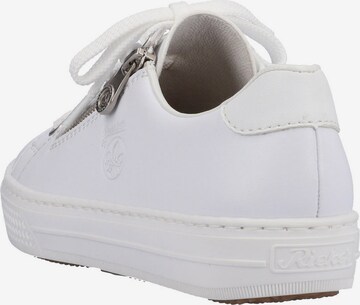 Baskets basses Rieker en blanc