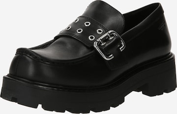 VAGABOND SHOEMAKERS Classic Flats 'COSMO 2.0' in Black: front