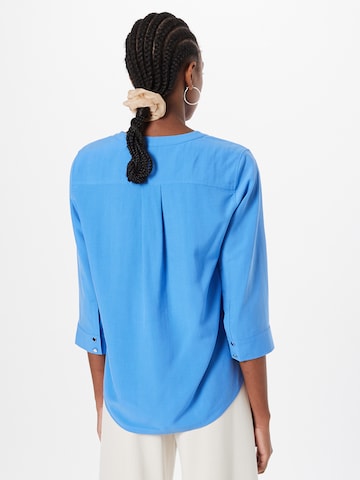 COMMA Bluse in Blau