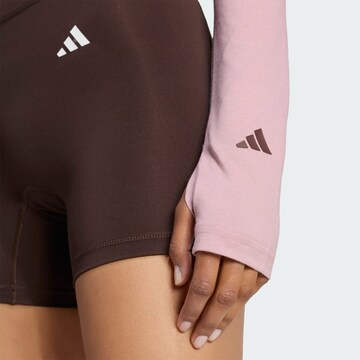 ADIDAS PERFORMANCE - Camisa funcionais 'Studio' em roxo