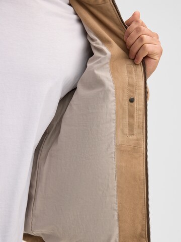 STRELLSON Between-season jacket 'Jimmy' in Brown