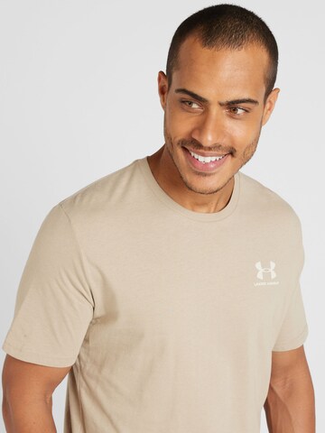 Maglia funzionale di UNDER ARMOUR in marrone