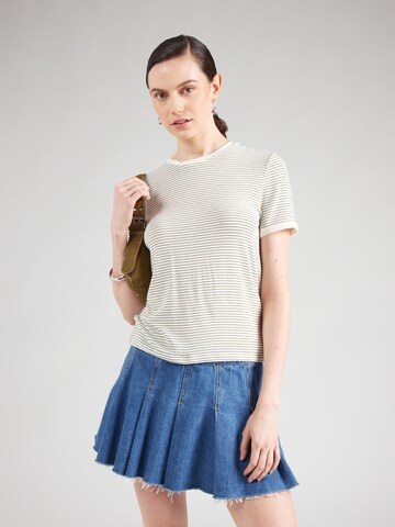 ONLY - Camiseta 'ONLTINE' en verde: frente
