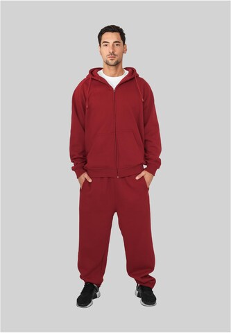Urban Classics Joggingpak in Rood: voorkant