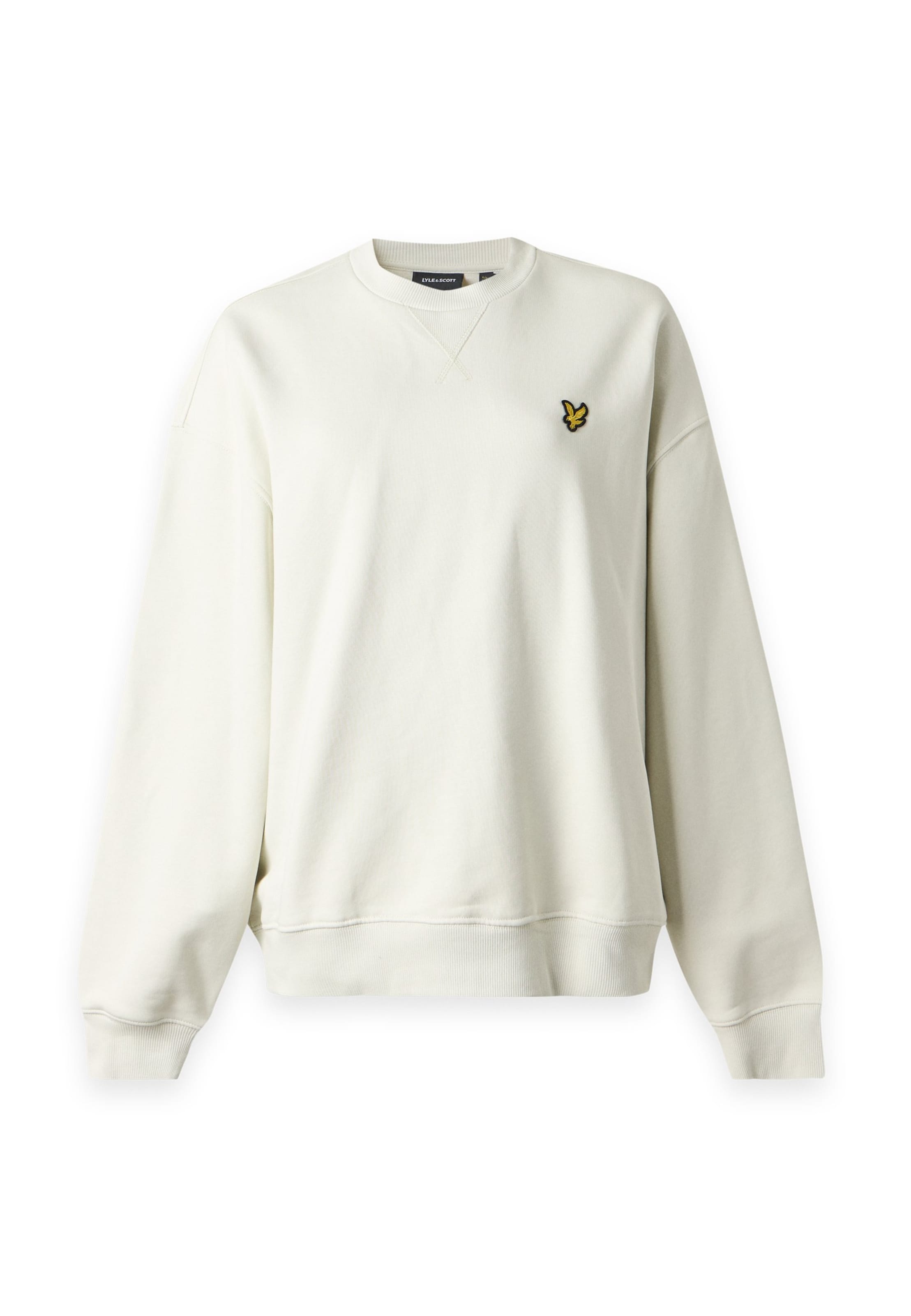 Felpa di Lyle & Scott in bianco: frontale