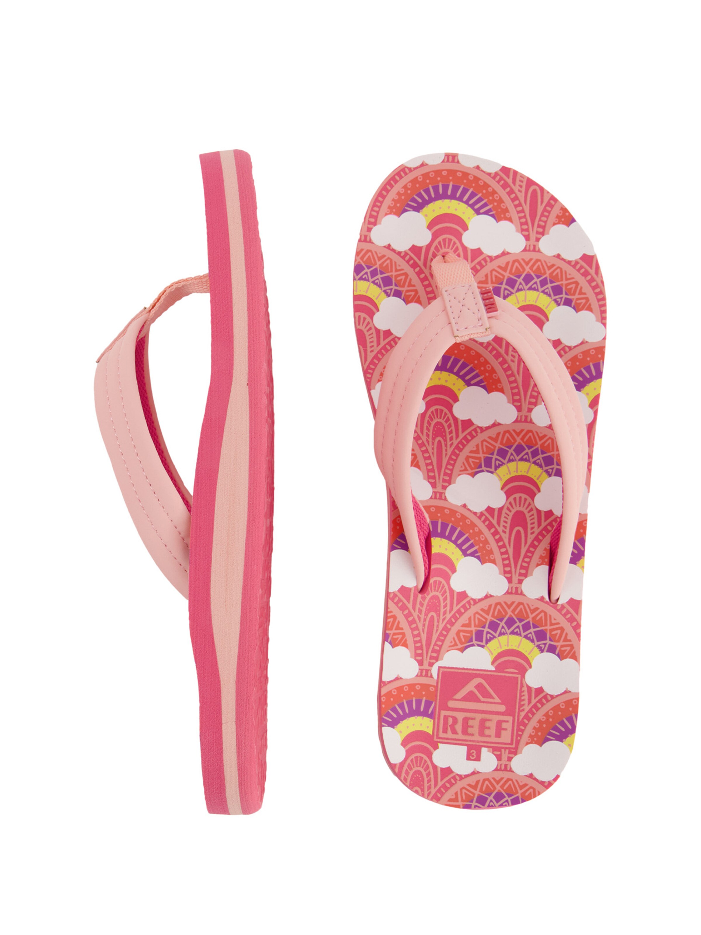 Claquettes / Tongs 'Ahi' REEF en rose
