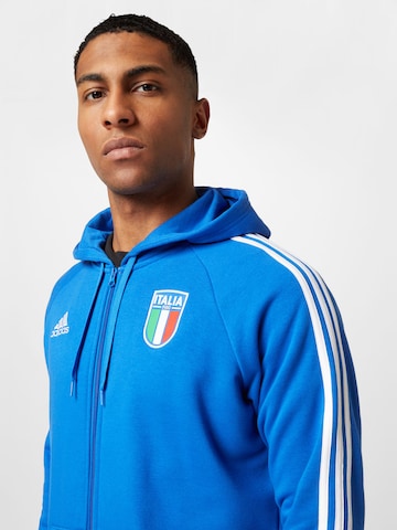 ADIDAS SPORTSWEAR Sports sweat jacket 'Italy ' in Blue