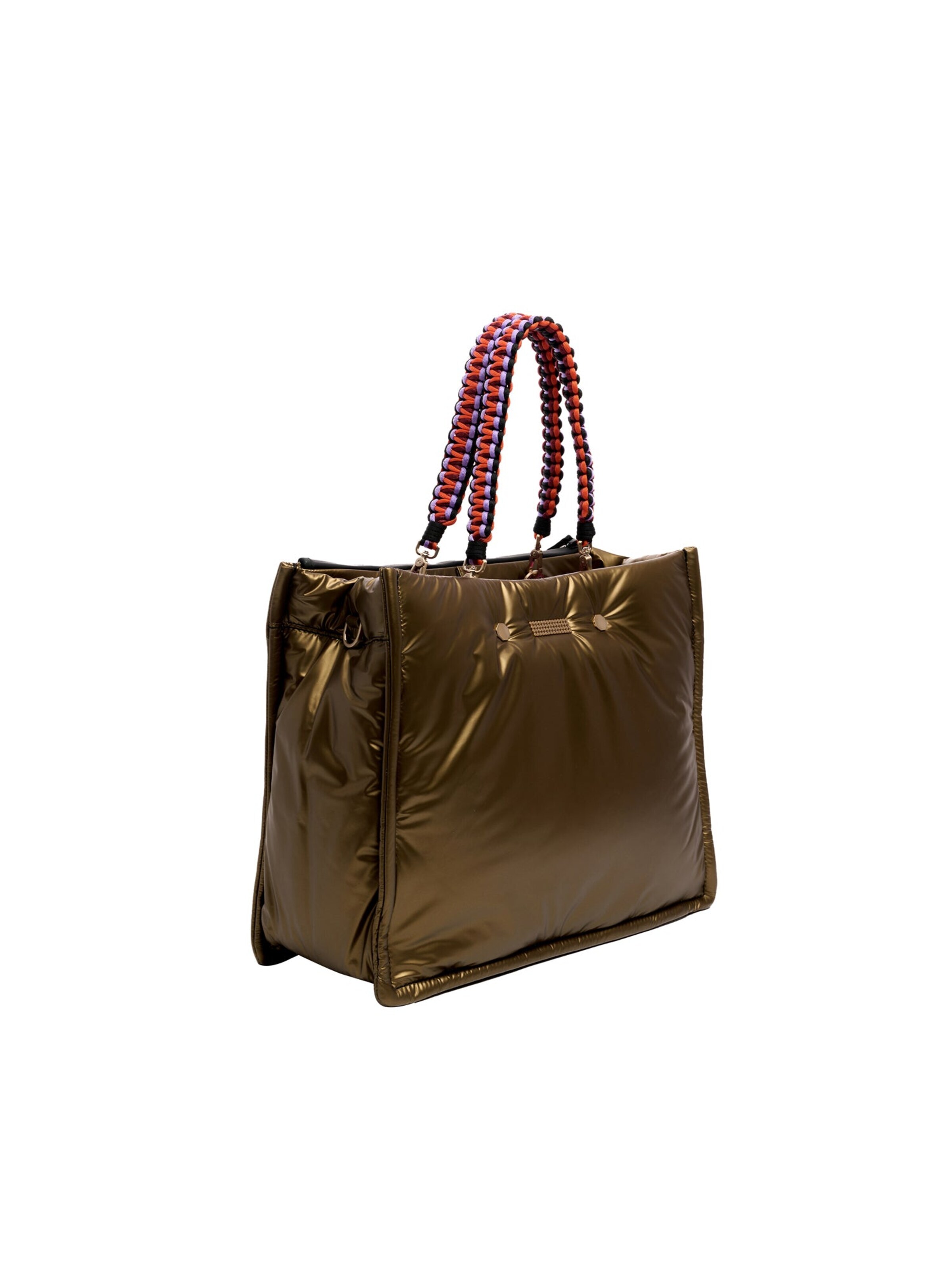Clio Handbag 'FLEX NYLON' in Gold