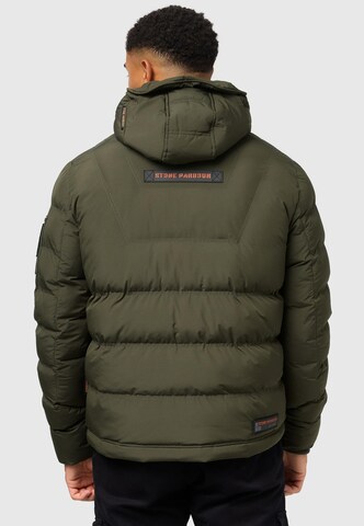 STONE HARBOUR Winter jacket 'Arvidoo' in Green