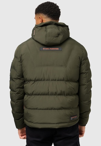 STONE HARBOUR Winter Jacket 'Arvidoo' in Green