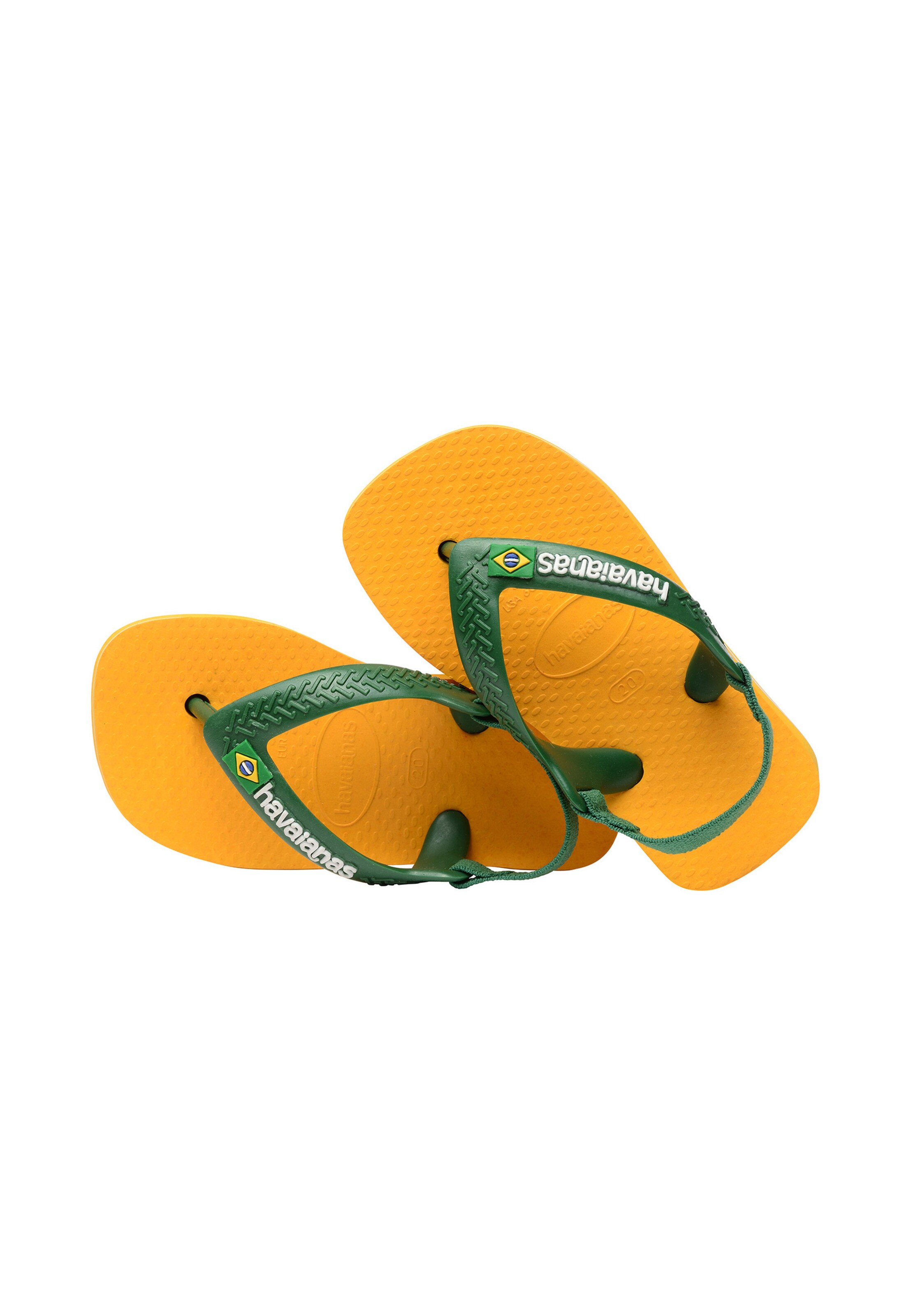 Calzatura aperta 'Brasil' di HAVAIANAS in giallo