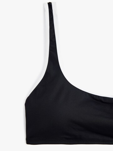 Koton Bustier Bikinitop in Zwart