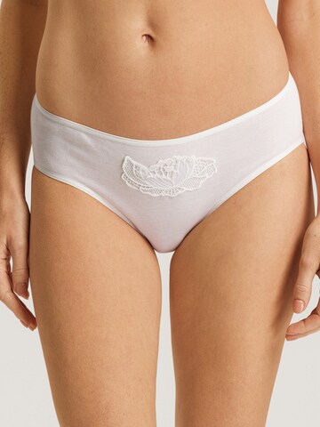 Hanro - Cueca ' Anne ' em branco: frente