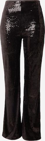 Flared Pantaloni 'Holli' di minus in nero: frontale