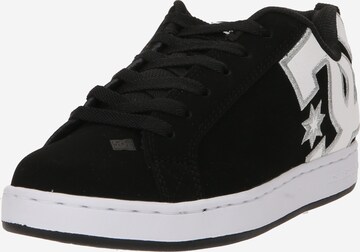 DC Shoes Trampki niskie w kolorze czarny: przód